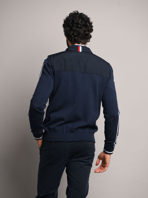 Gilet Delahaye Gimont blu navy