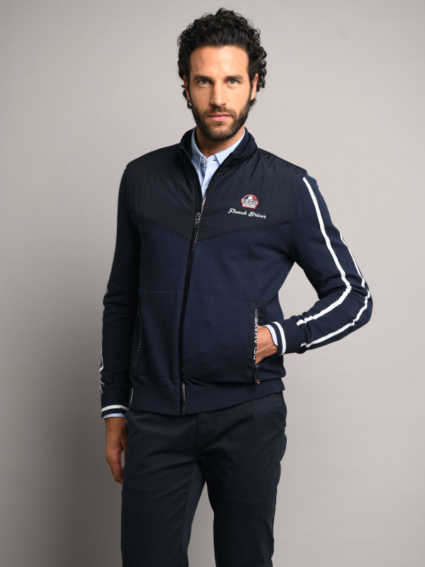 Gilet Delahaye Gimont blu navy