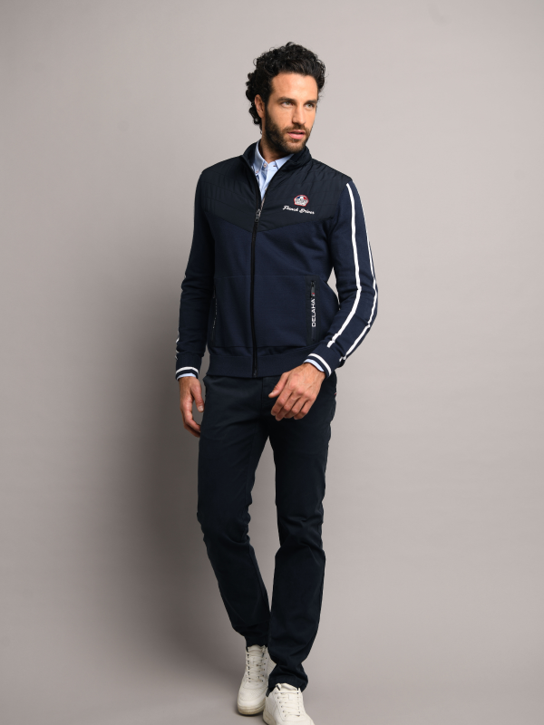 Gilet Delahaye Gimont blu navy