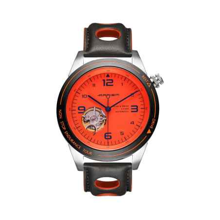 Relógio Arpiem RD Assen Orange Bracelet Kyalami Racer Preto/Laranja