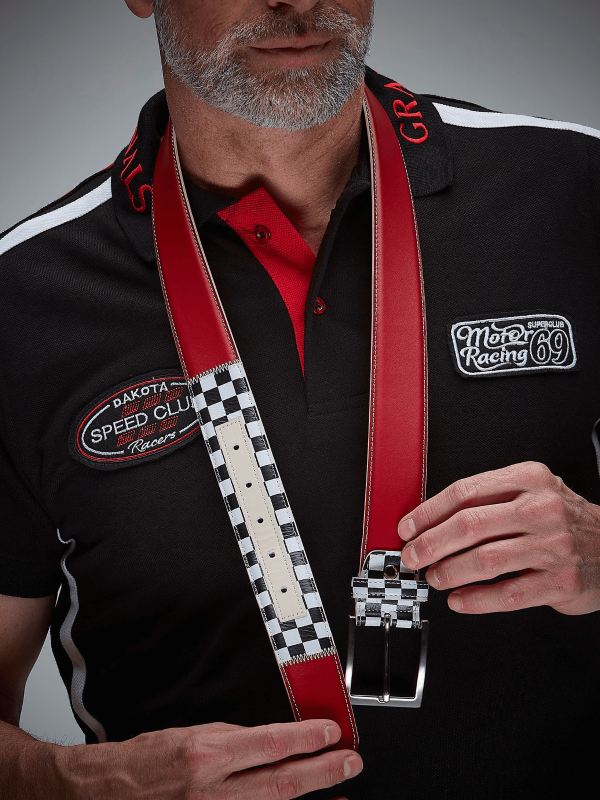 Ceinture GPO Racing Corsa Rosso