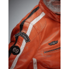 Blouson Cuir GPO Classic Orange