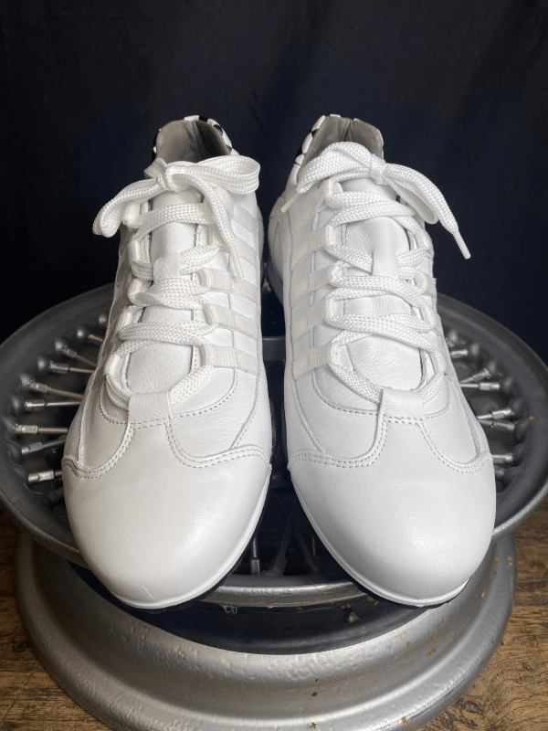 GrandPrix Originals Racing White Black Women's Shoes