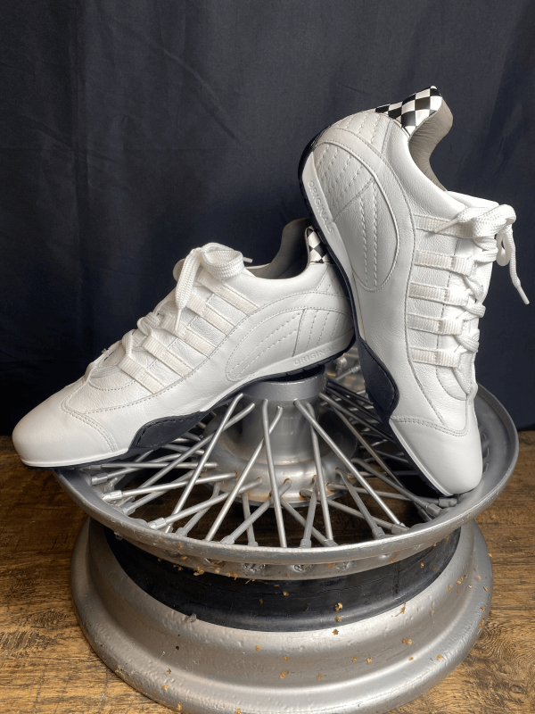 GrandPrix Originals Racing White Black Women's Shoes