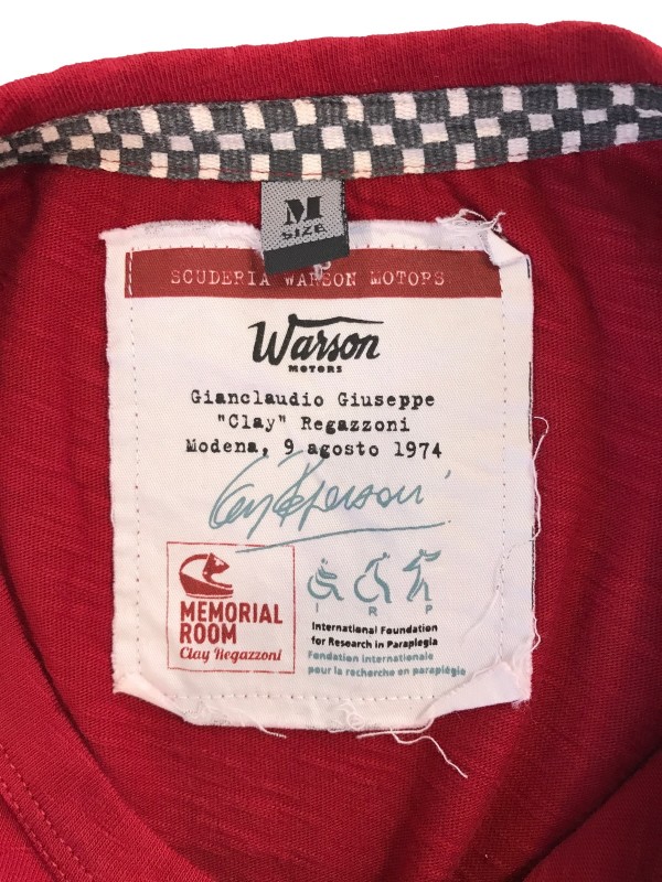 Camiseta Warson Clay Regazzoni