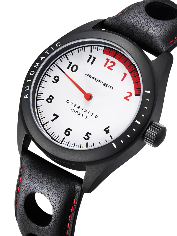 Arpiem Overspeed Watch White/Black