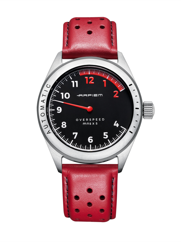 Arpiem Overspeed Horloge Zwart/Rood