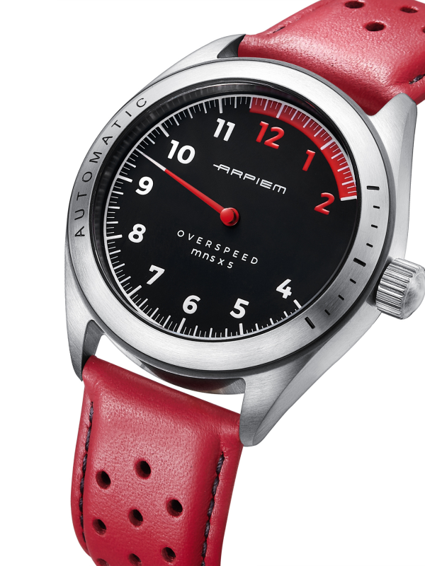 Arpiem Overspeed Horloge Zwart/Rood