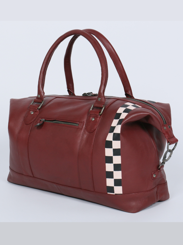 Andy 48H 24h Le Mans Bag Dark Red