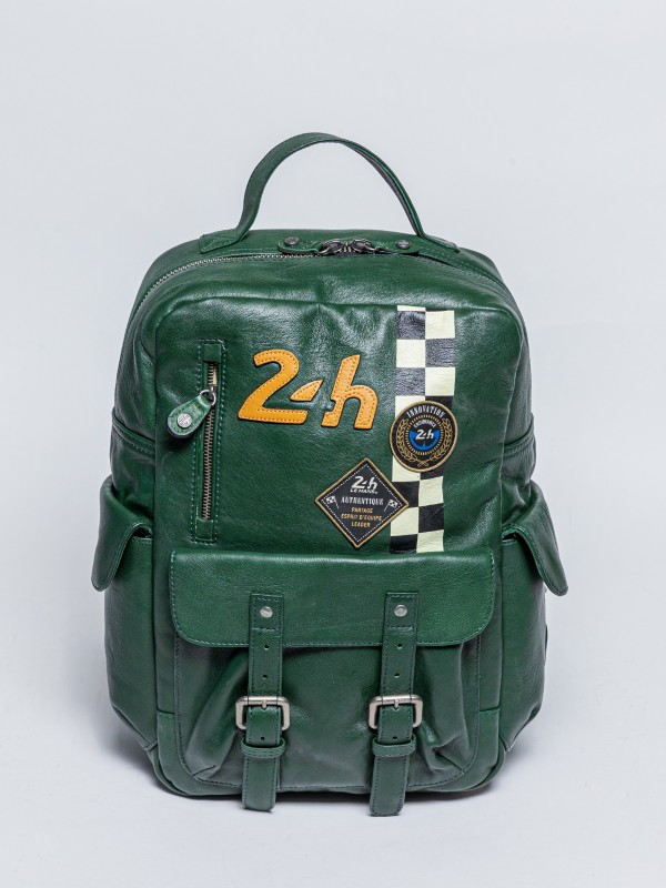 24h Le Mans Jack Backpack Green