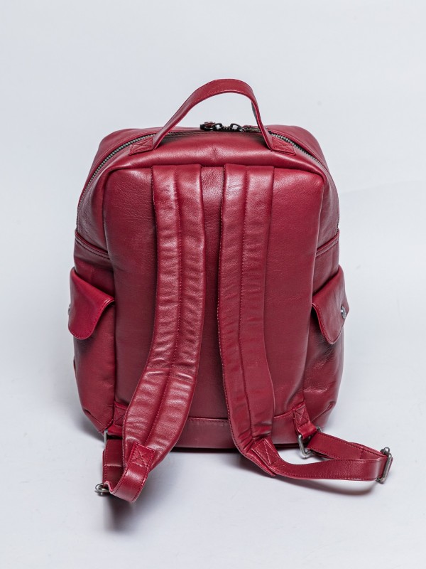 24h Le Mans Jack Backpack Dark Red