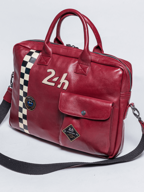 24h Le Mans Slater Bag Dark Red