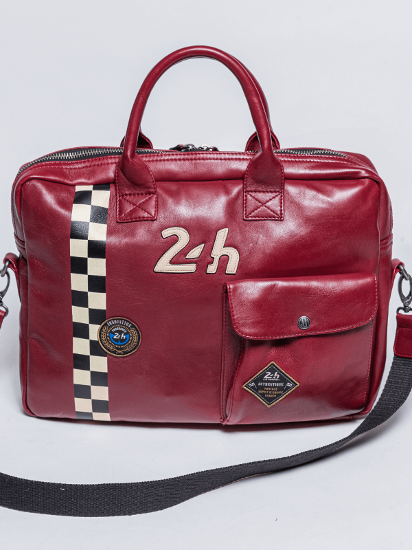 24h Le Mans Slater Bag Dark Red