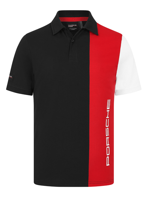 Polo Porsche Stripe Black