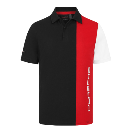 Polo Porsche Stripe Black