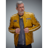 Blouson Cuir GPO Vintage Moutarde