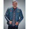 GPO Vintage Petrole Leather Jacket