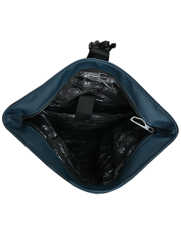 24h Le Mans Roll Top Backpack Blue