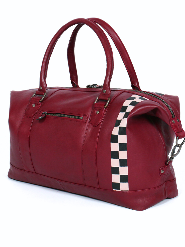 Andy 48H 24h Le Mans Bag Dark Red