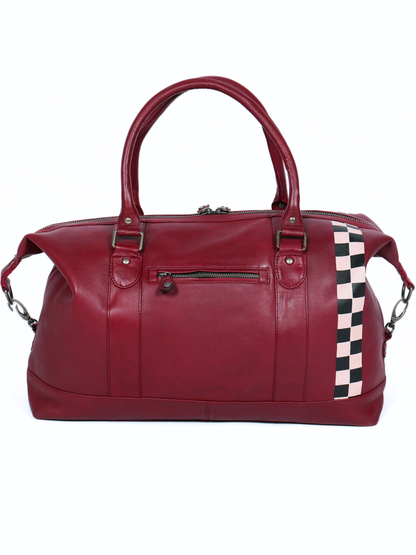 Andy 48H 24h Le Mans Bag Dark Red