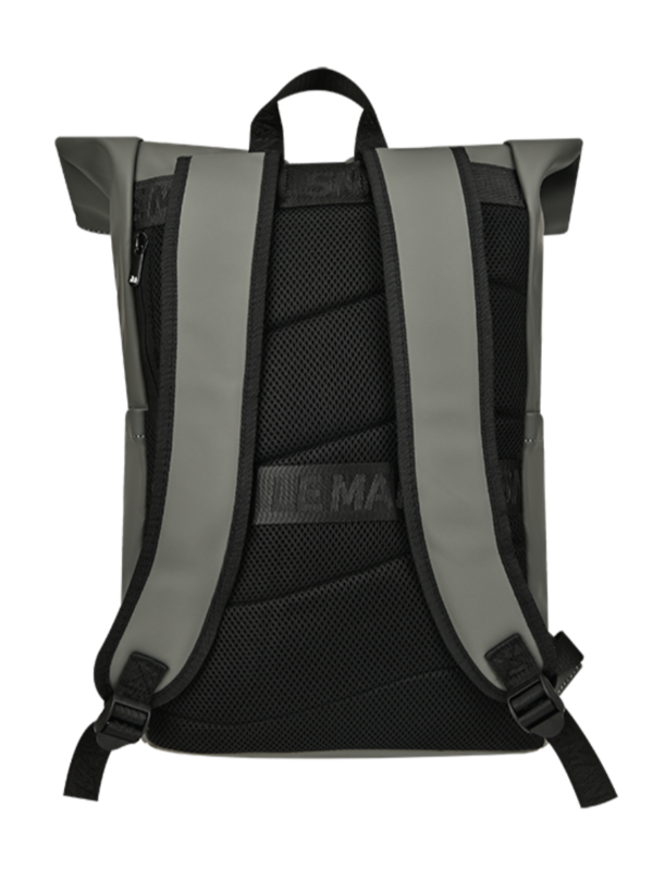 24h Le Mans Roll Top Grey Backpack