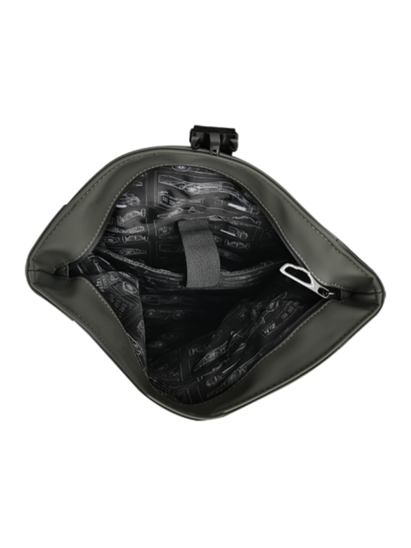 24h Le Mans Roll Top Grey Backpack