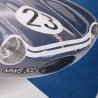 Cartaz Jaguar D-Type Ecurie Ecosse - 12h de Reims 1956. Edição limitada