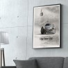 Affiche Porsche 356SL – Helmut Polensky-Walter Schlüter – Liège-Rome-Liège 1952. Limited edition