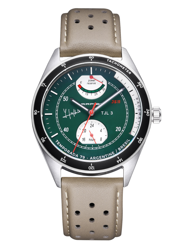 Arpiem Racematic TJL3 Leather Mastic Watch