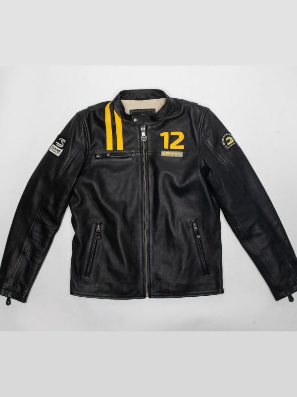 Ayrton Senna Black "Ayrton" leather