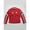 Ayrton Senna Vermelho "Magic Senna" em pele