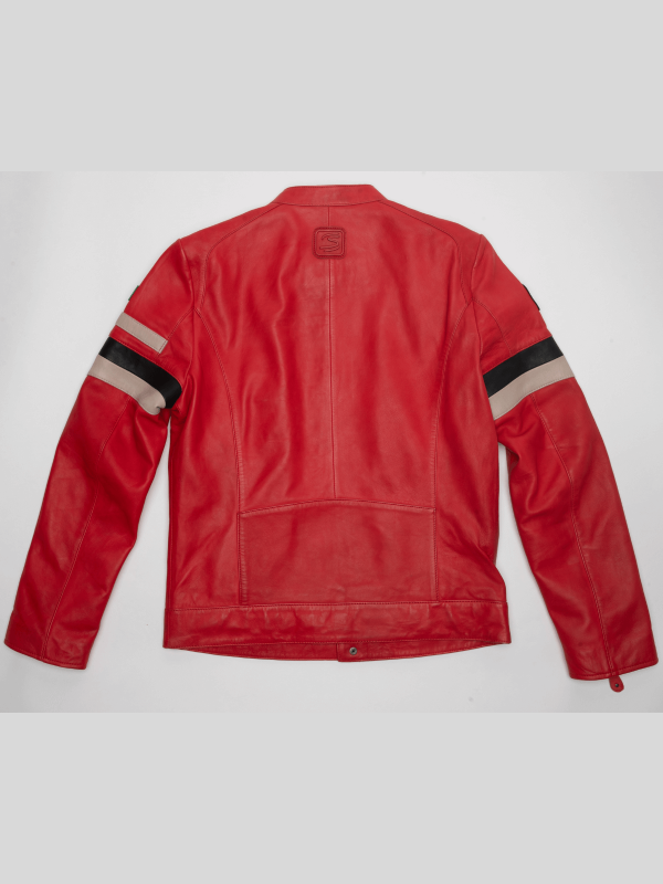 Ayrton Senna Red "Magic Senna" leather