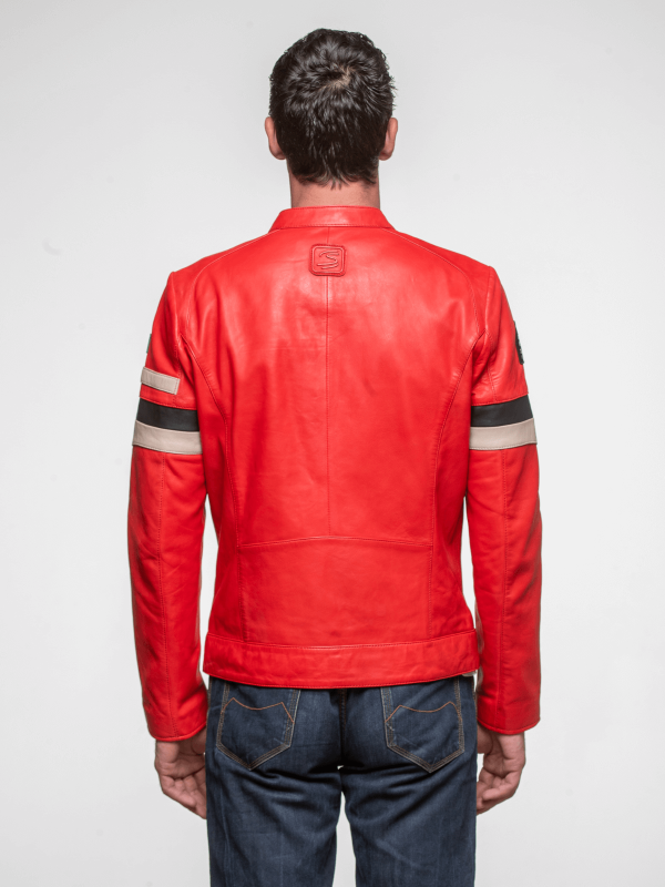 Ayrton Senna Red "Magic Senna" leather