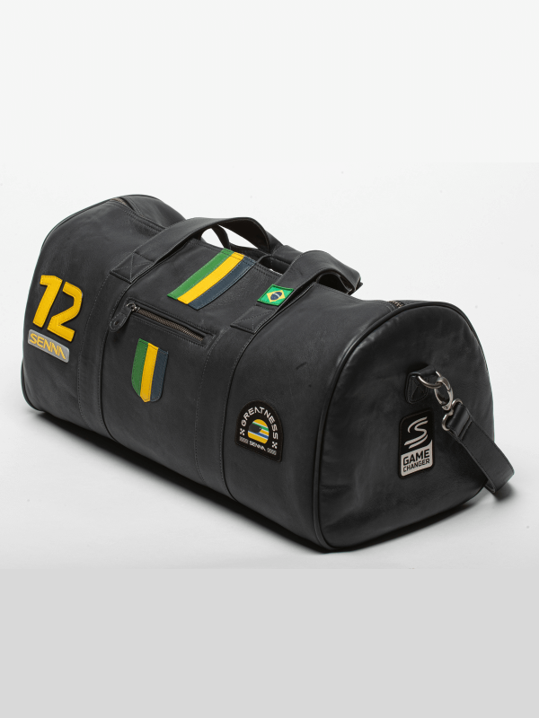 Ayrton Senna Travel Bag "Sao Paulo" Navy Blue