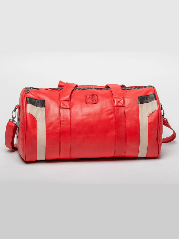 Ayrton Senna Travel Bag Red "Magic Red