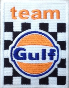 EQUIPE GULF patch 9x7cm