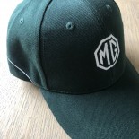 English green MG cap - White MG logo